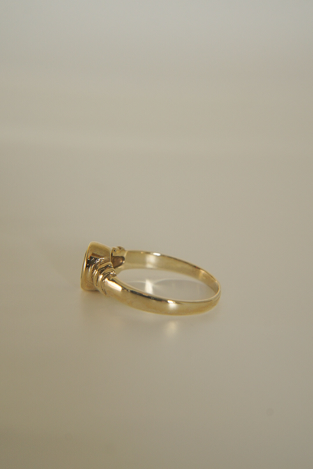 GRACE | GARNET SOLITAIRE RING