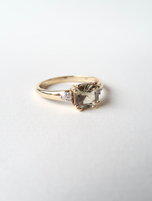 PERLA | CSARITE & DIAMOND RING
