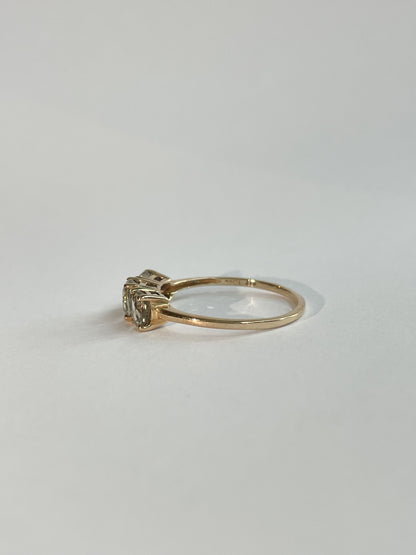 FAY | 10CT GREEN TOPAZ RING