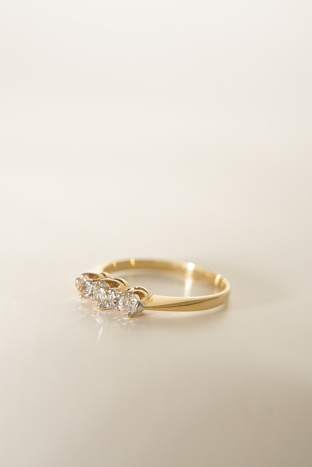 MINA | 18CT ART DECO DIAMOND TRILOY RING