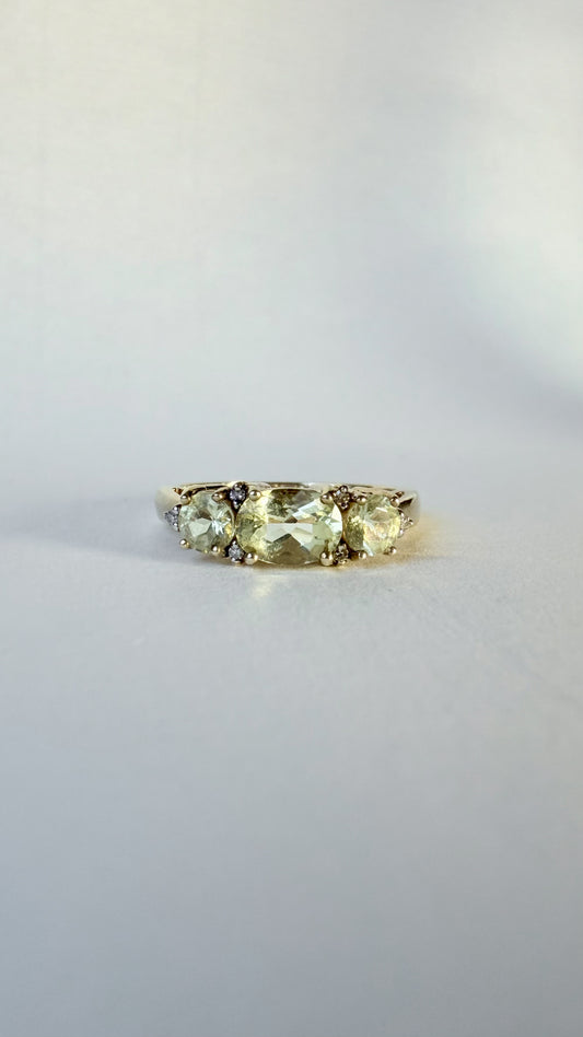 FLOOR | PERIDOT RING