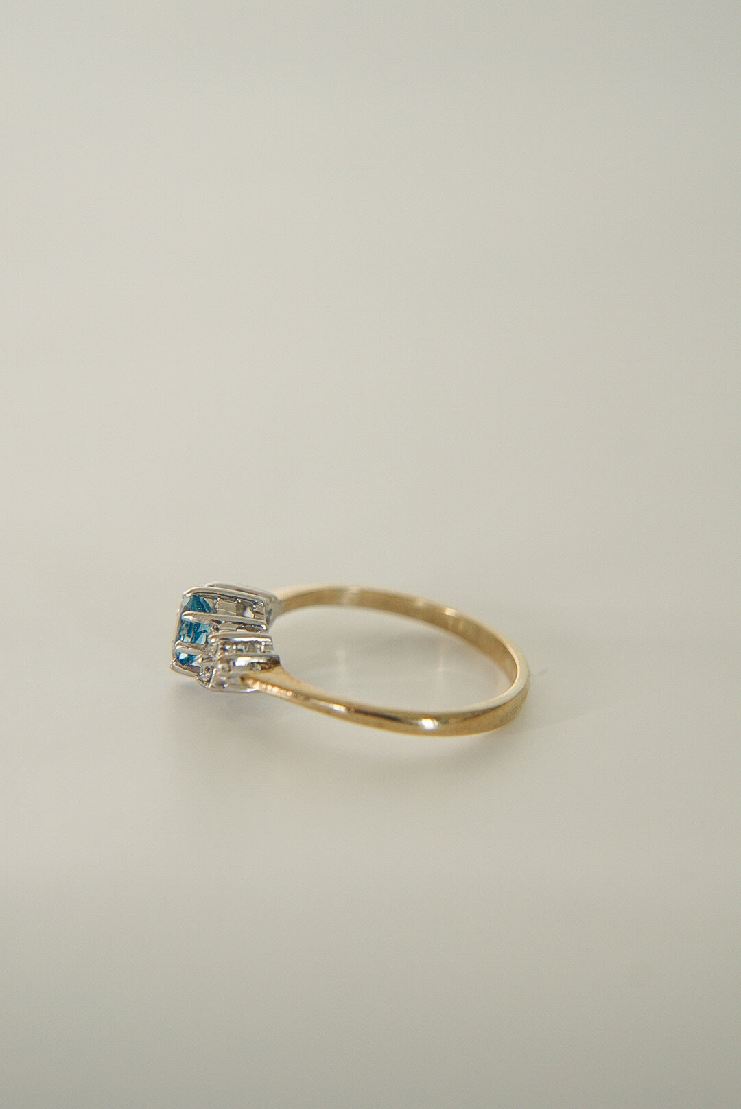 SKYE | TOPAZ & DIAMOND CLUSTER RING