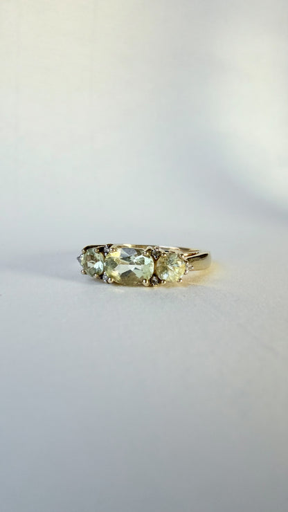 FLOOR | PERIDOT RING