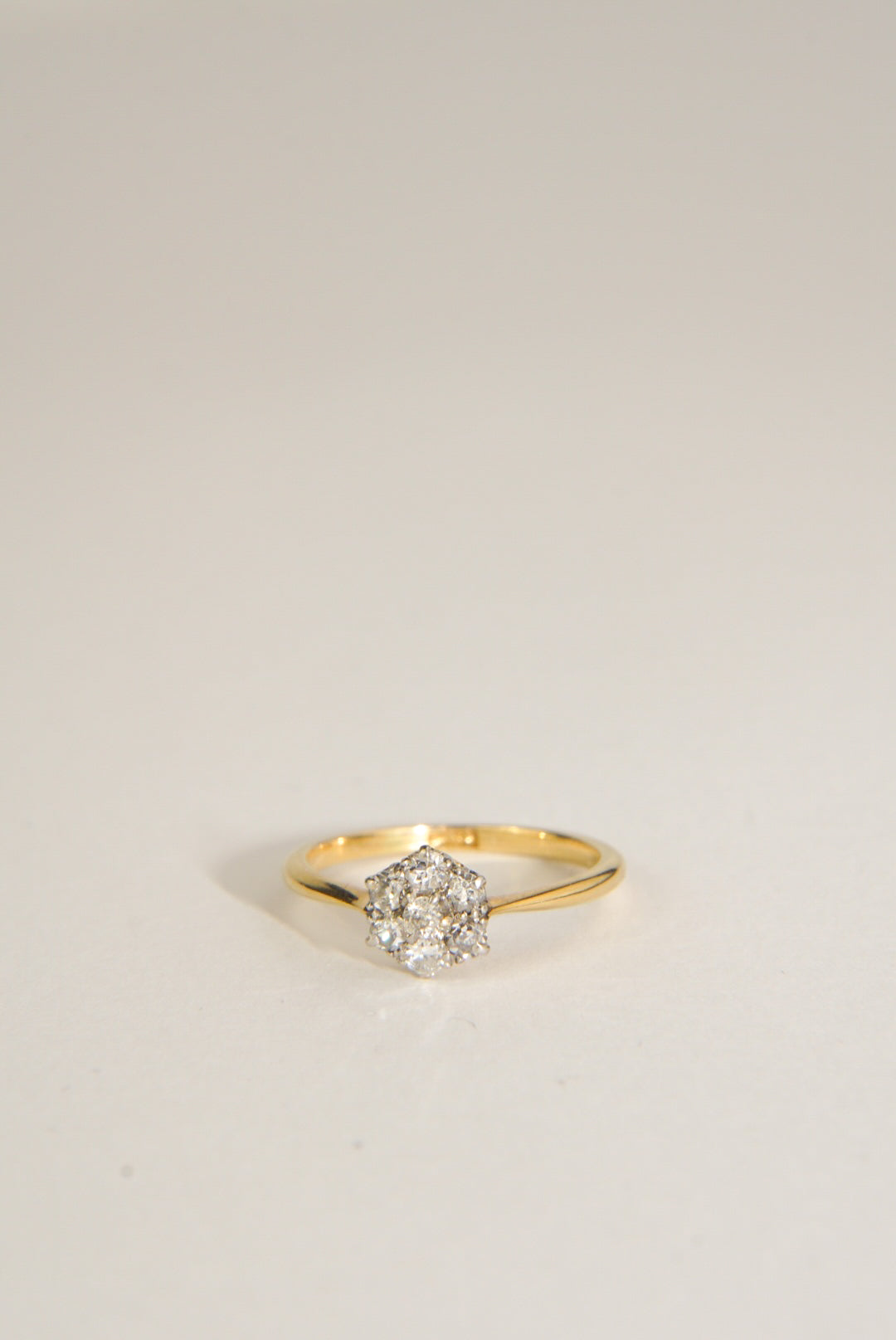 LIZ | 18CT DIAMOND CLUSTER RING