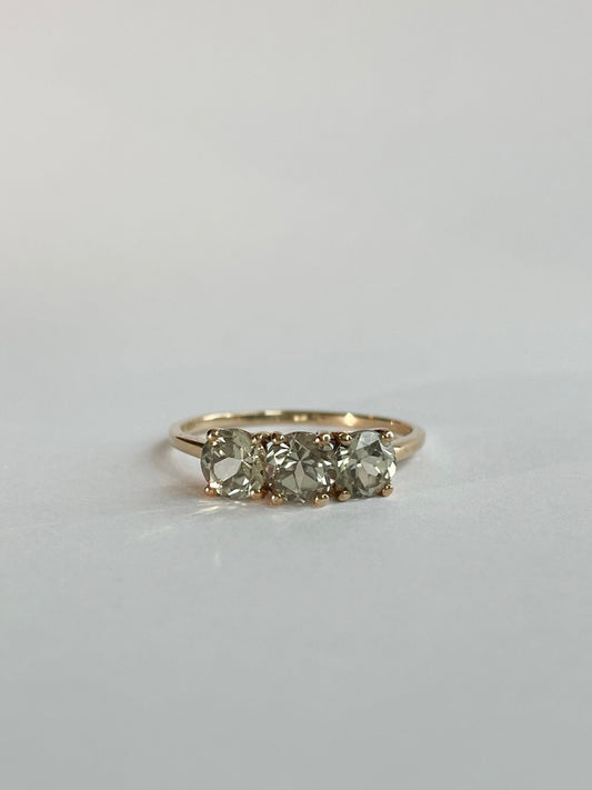 FAY | 10CT GREEN TOPAZ RING