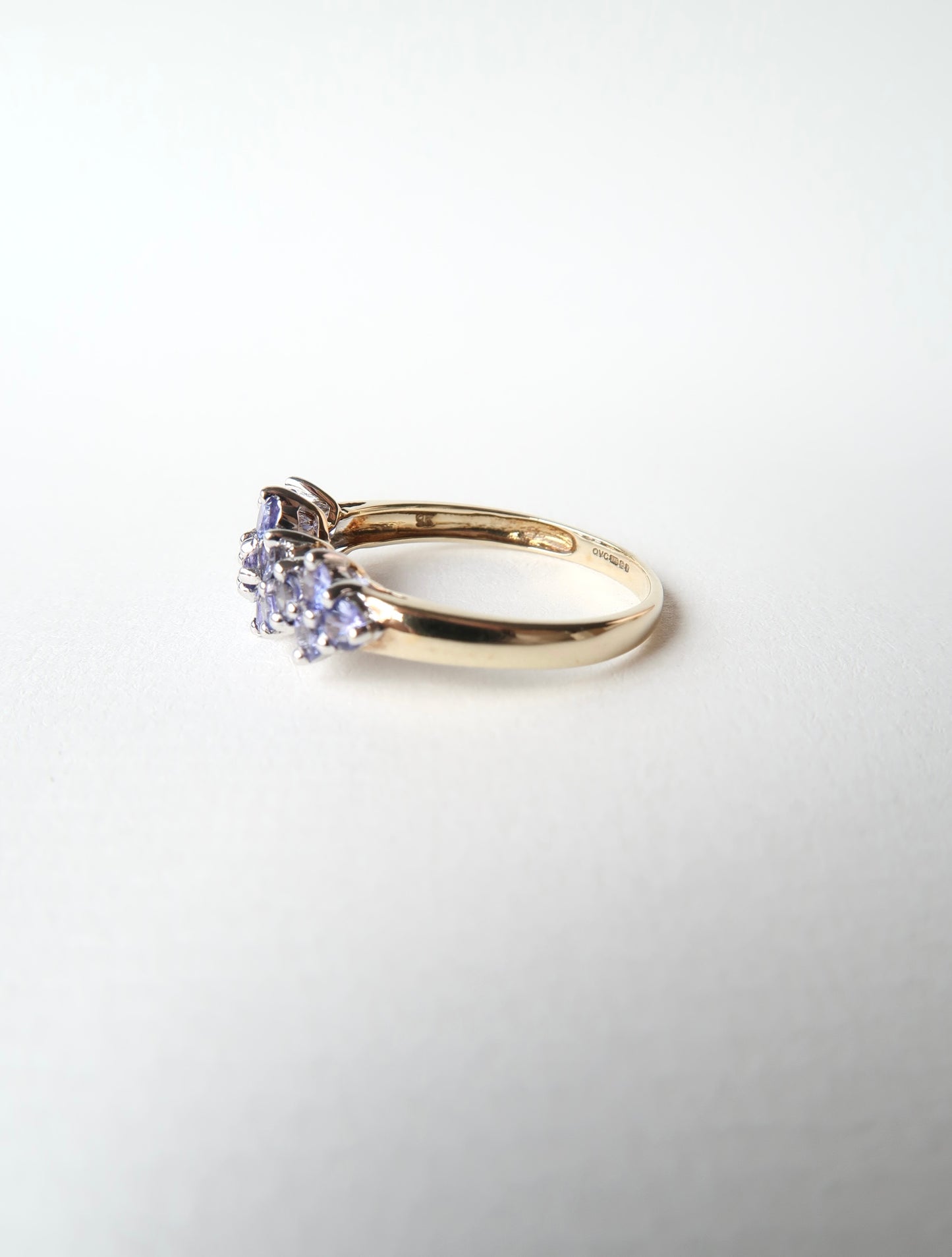 AURORA | TANZANITE CLUSTER RING