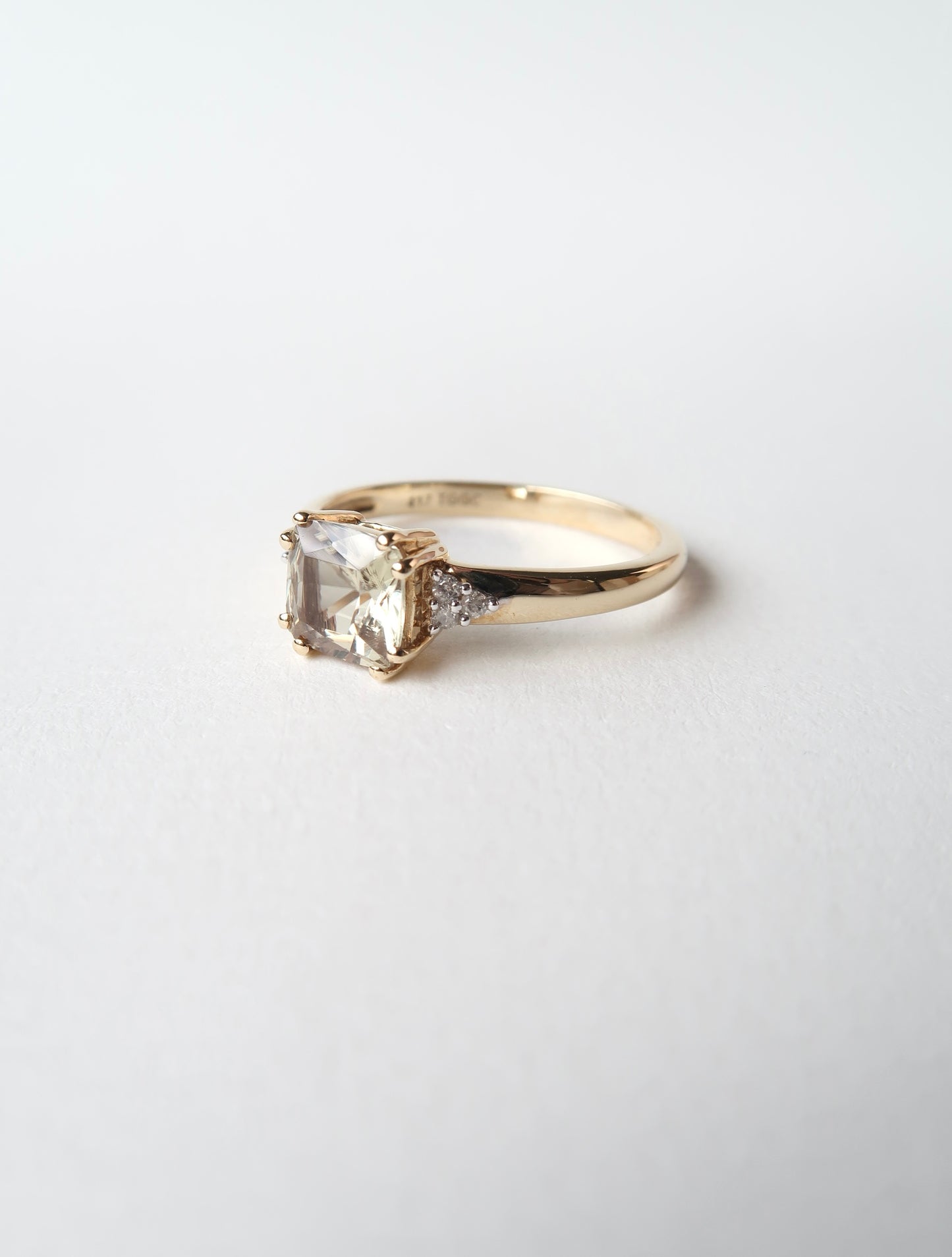 PERLA | CSARITE & DIAMOND RING
