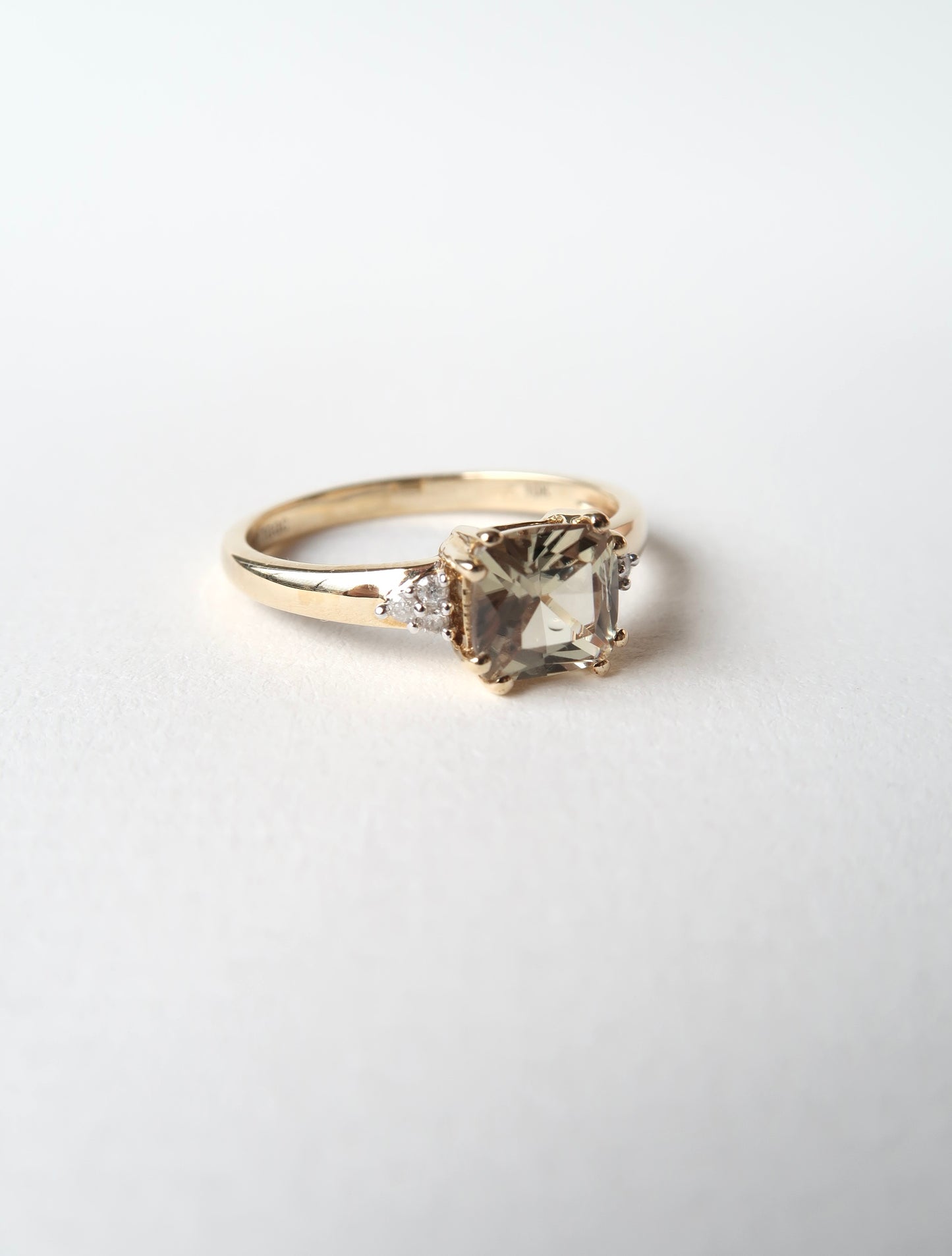 PERLA | CSARITE & DIAMOND RING