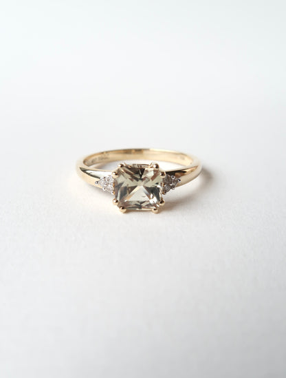 PERLA | CSARITE & DIAMOND RING