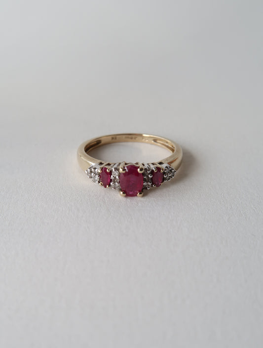 VICTORIA | RUBY & DIAMOND DRESS RING