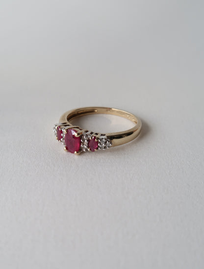 VICTORIA | RUBY & DIAMOND DRESS RING