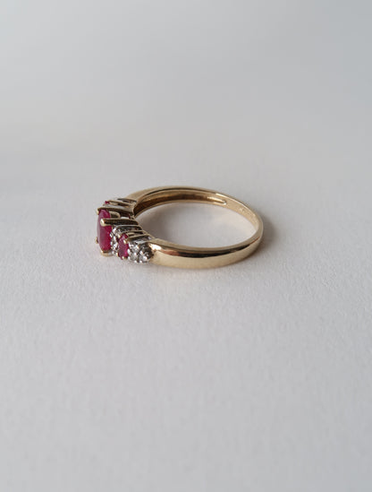 VICTORIA | RUBY & DIAMOND DRESS RING
