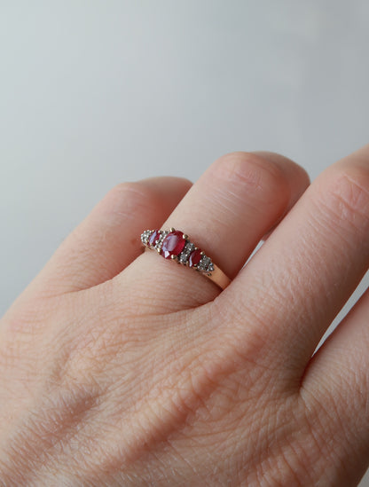 VICTORIA | RUBY & DIAMOND DRESS RING