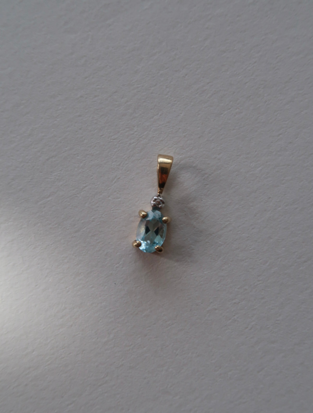 FAY | AQUAMARINE & DIAMOND PENDANT