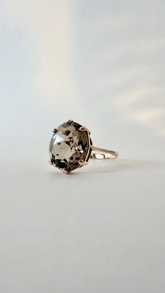 JULIA | SMOKY QUARTZ RING