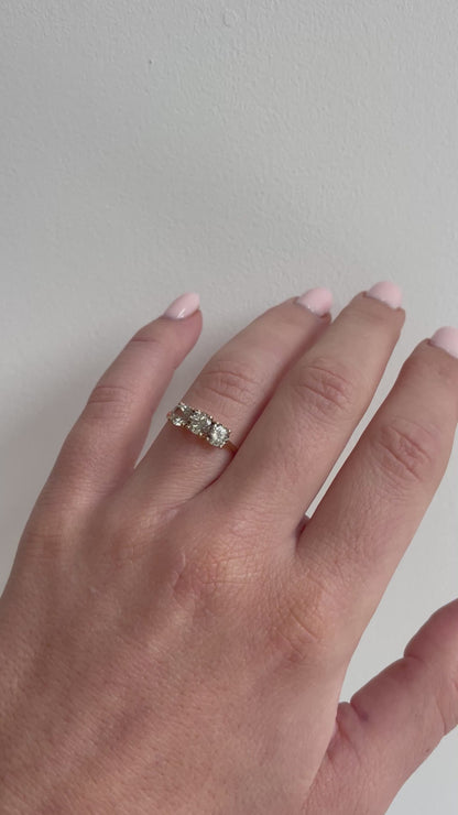 FAY | 10CT GREEN TOPAZ RING